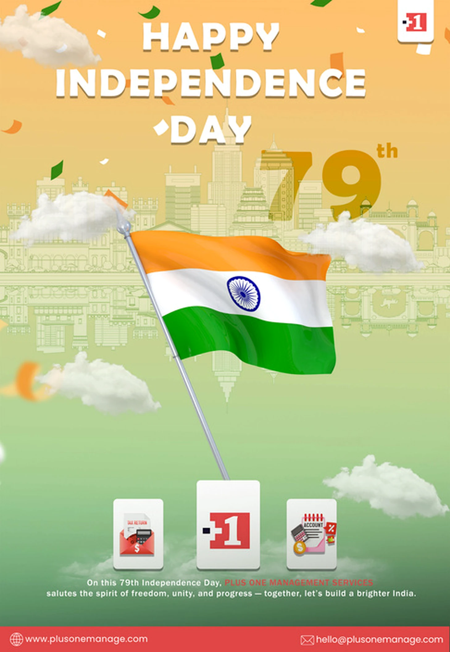 Independence Day campaign poster creative