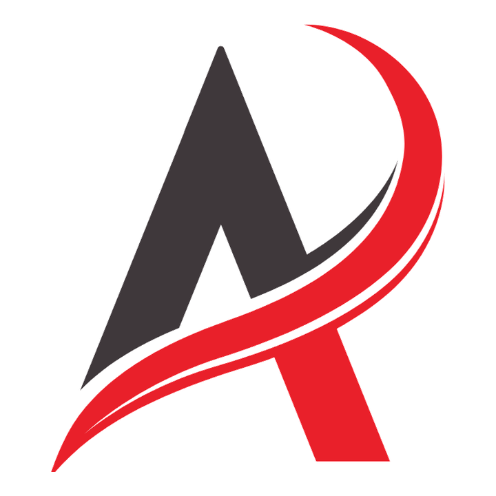 Arc A logo embossed stationery mockup