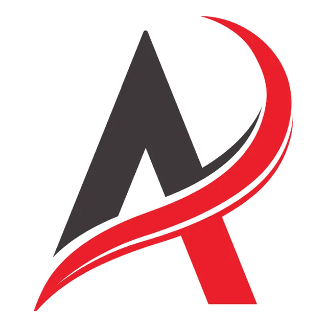 Arc A logo embossed stationery mockup