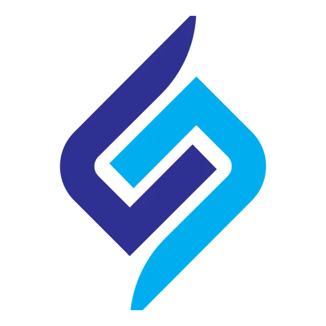 Signal S logo mobile app icon mockup